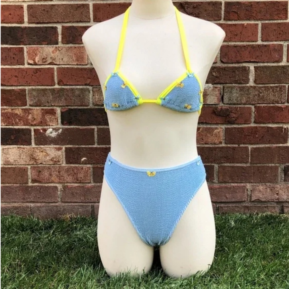 Hunza G Girl Two Piece Bikini Swimsuit